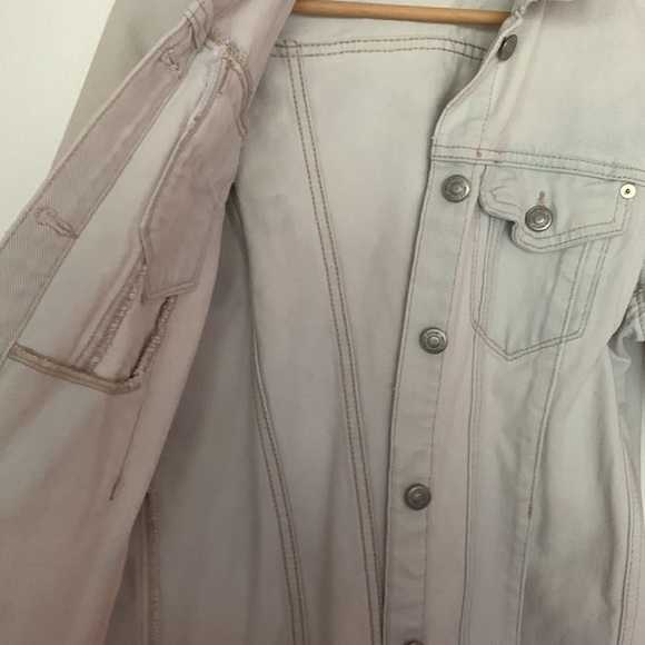 TOPSHOP | Moto Denim Jacket Sz US 6 - Picture 4 of 5